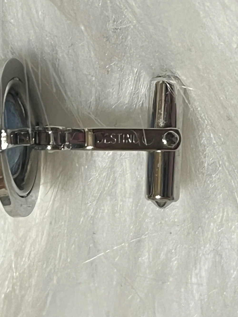 Destino Sterling Gladiator Cameo Cuff Links